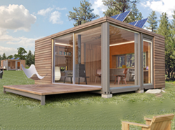 4個(gè)集裝箱別墅圖片